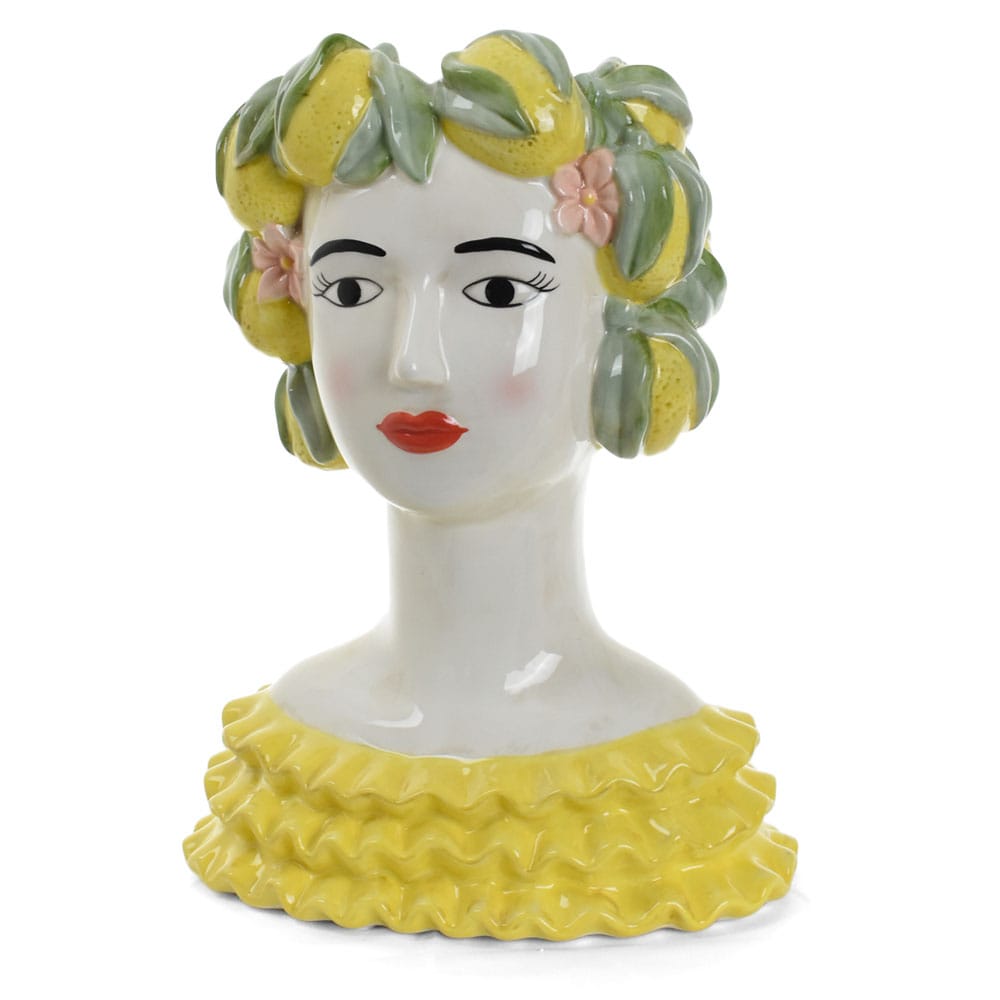 Vaso Faccia Con Limoni - immagine 2