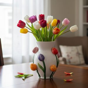 Vaso Tulipani Tondo
