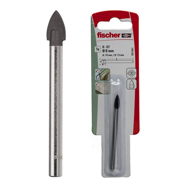 Punta per vetro Fischer D-GT – PV 6 K
